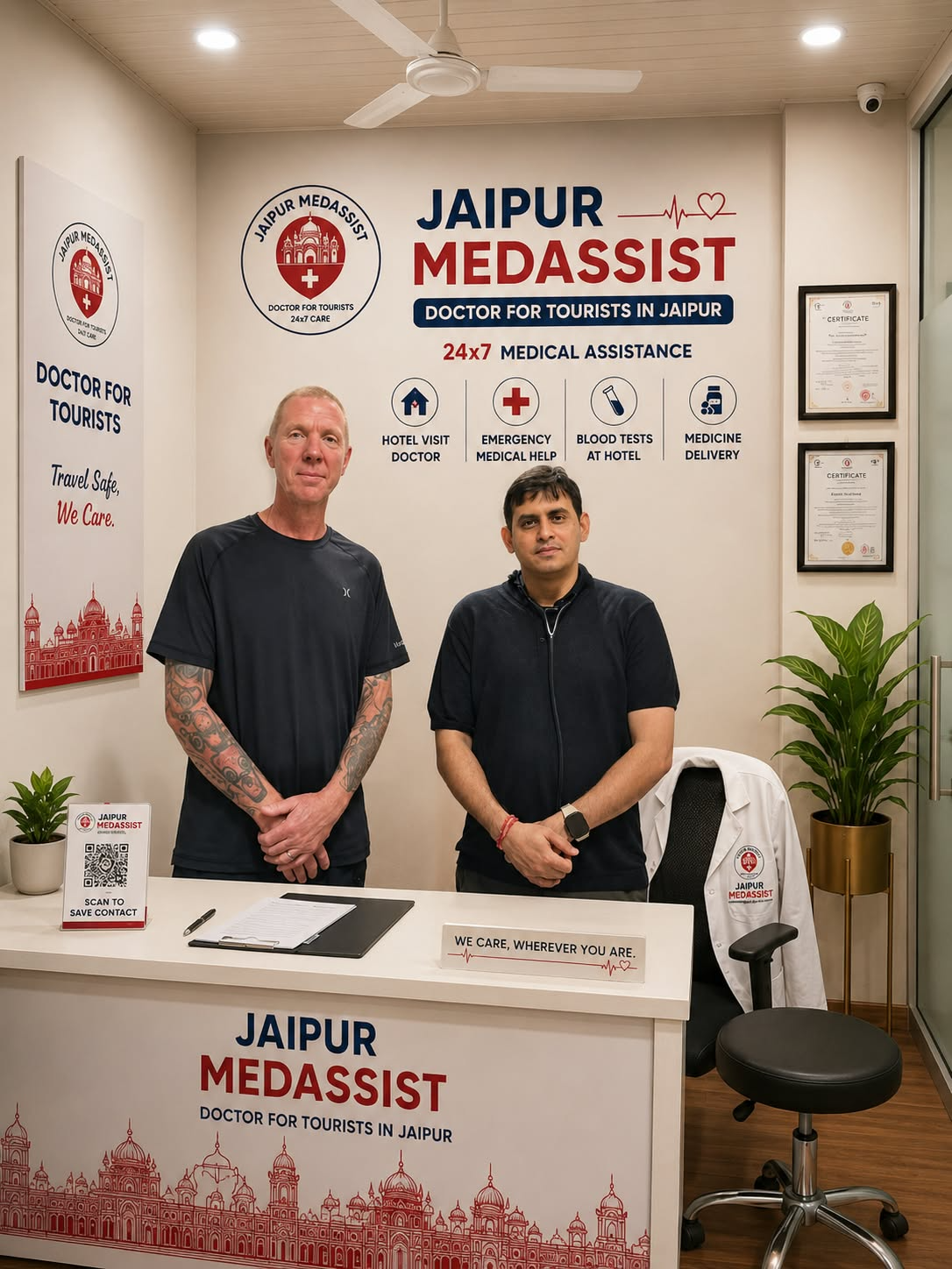 Walk-in OPD patient at Jaipur MedAssist